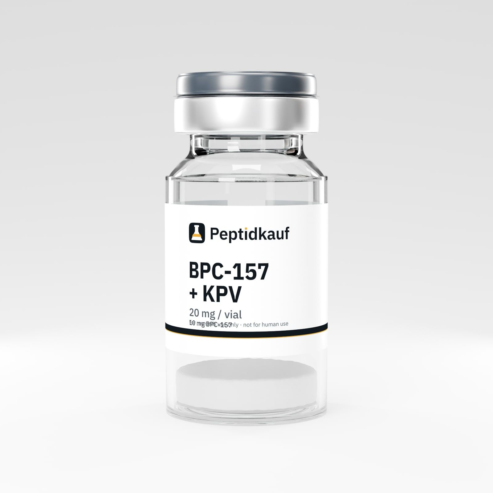 BPC-157 + KPV 20 mg mit Peptidkauf-Etikett