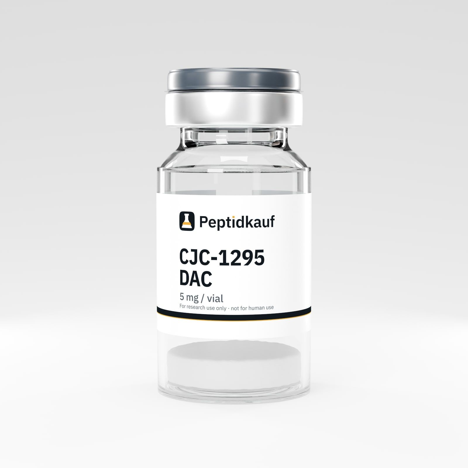 CJC-1295 DAC 5 mg mit Peptidkauf-Etikett