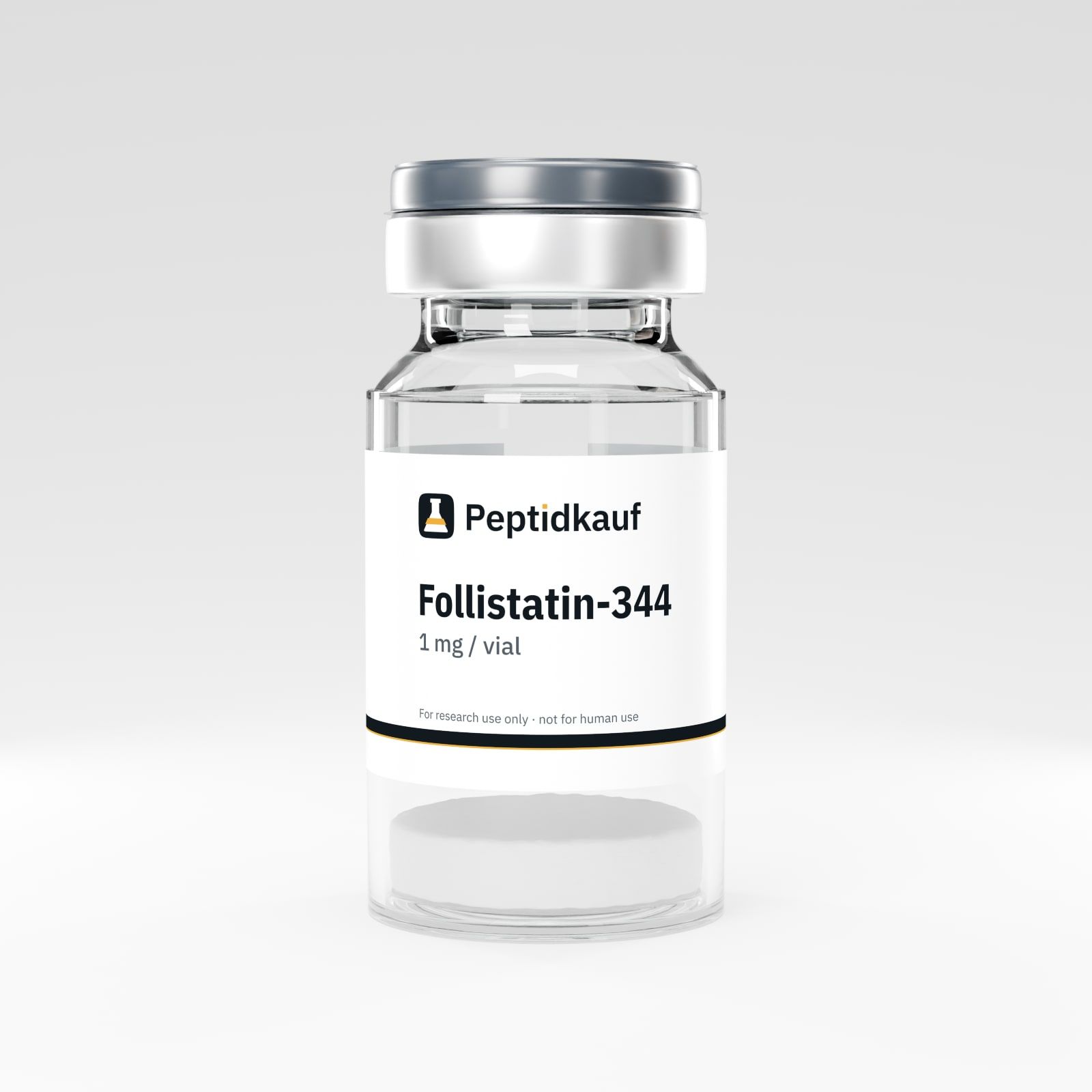 Follistatin-344 1 mg mit Peptidkauf-Etikett