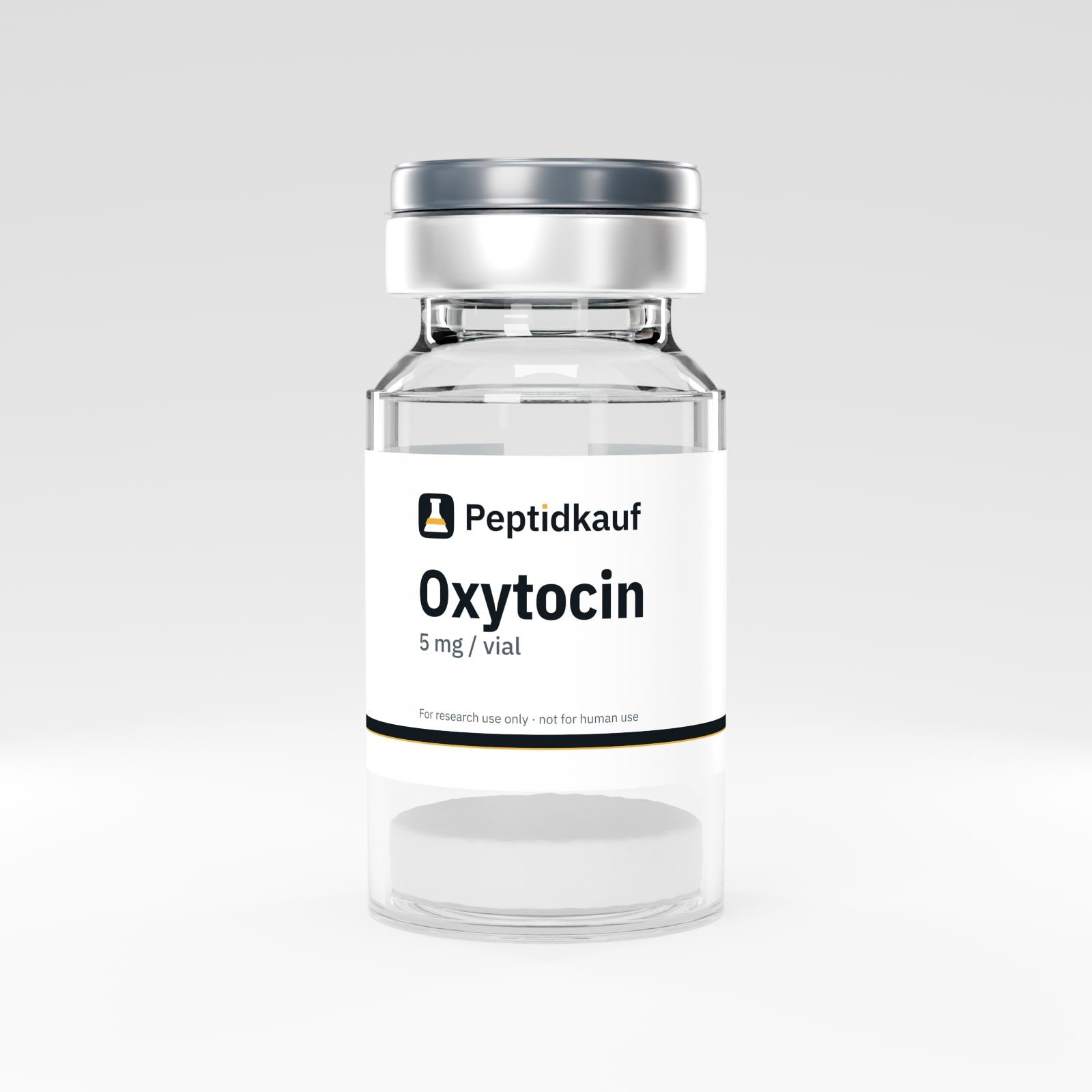 Oxytocin 5 mg mit Peptidkauf-Etikett